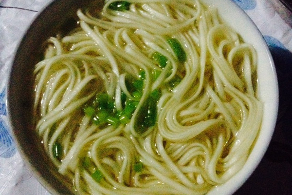 葱花面条