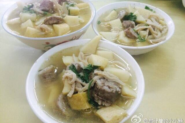 面肺子的做法