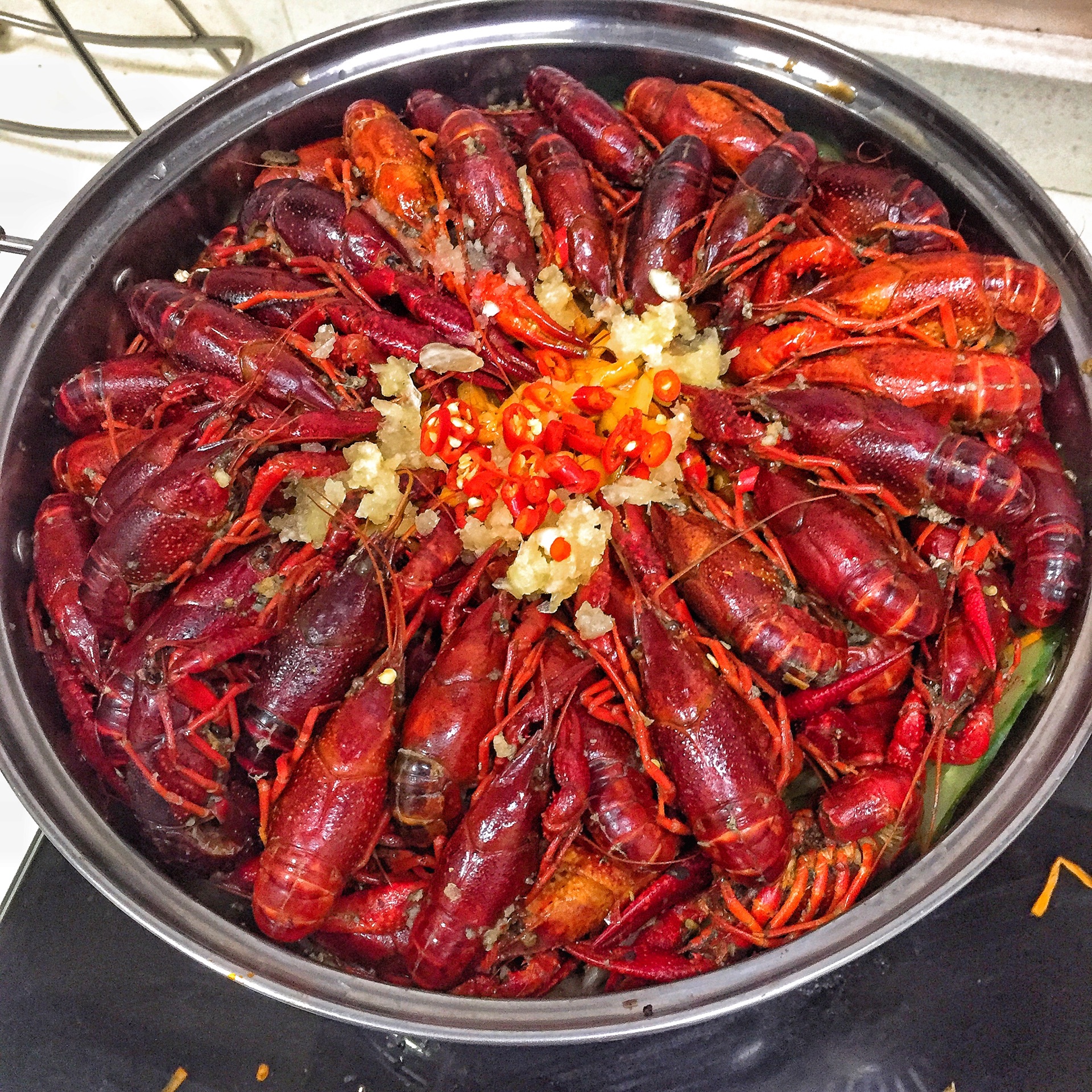 麻辣蒜香小龙虾