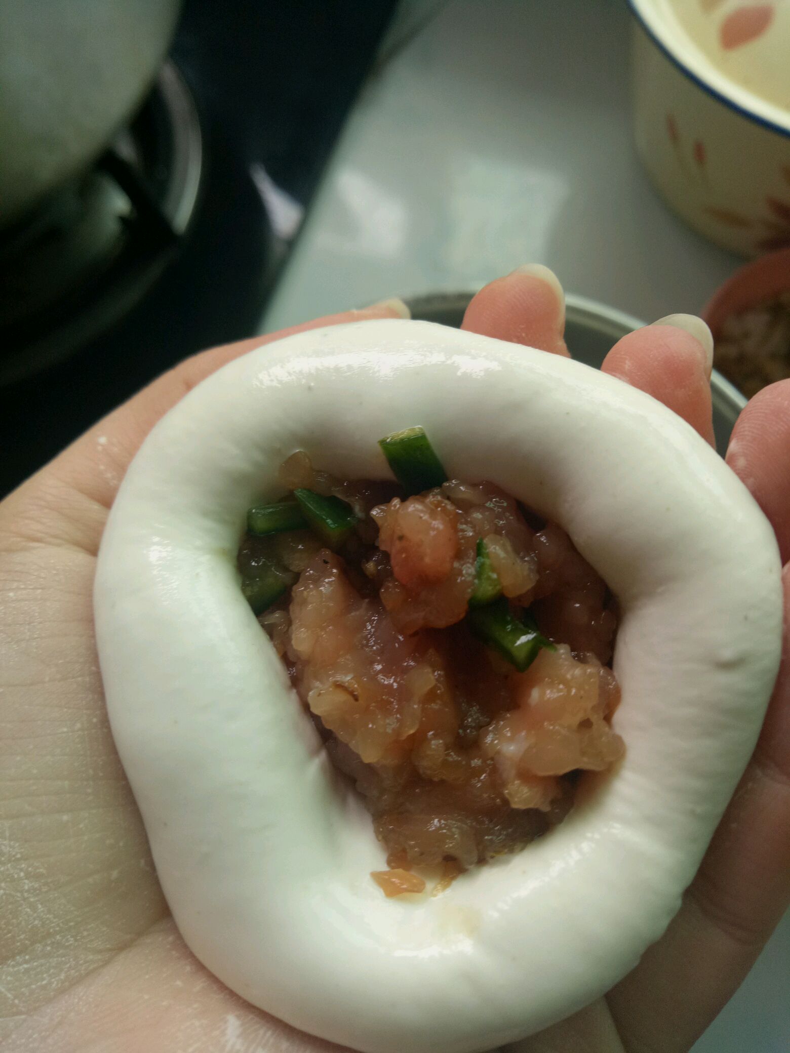 瘦肉馅儿汤圆