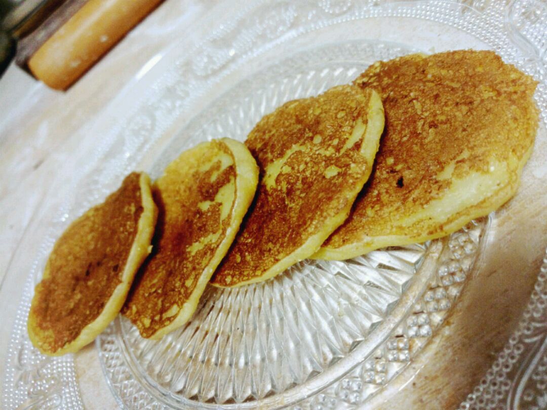 香蕉松饼／banana pancake的做法_【图解】香蕉松饼／banana pancake怎么做如何做好吃_香蕉松饼／banana ...