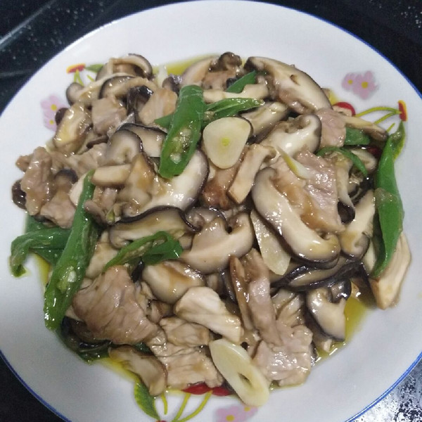 香菇肉片