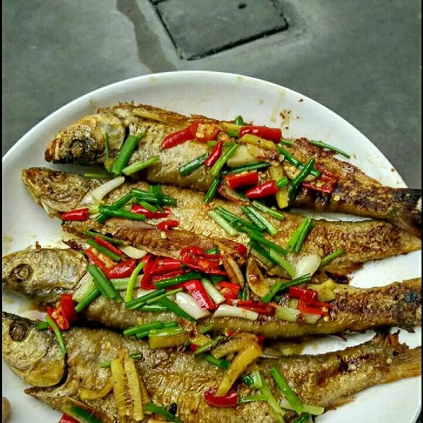 落叶飘零6910的干煎河鱼做法的学习成果照