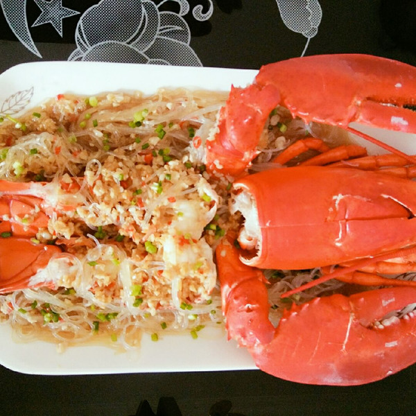 蒜蓉粉丝龙虾(波士顿)