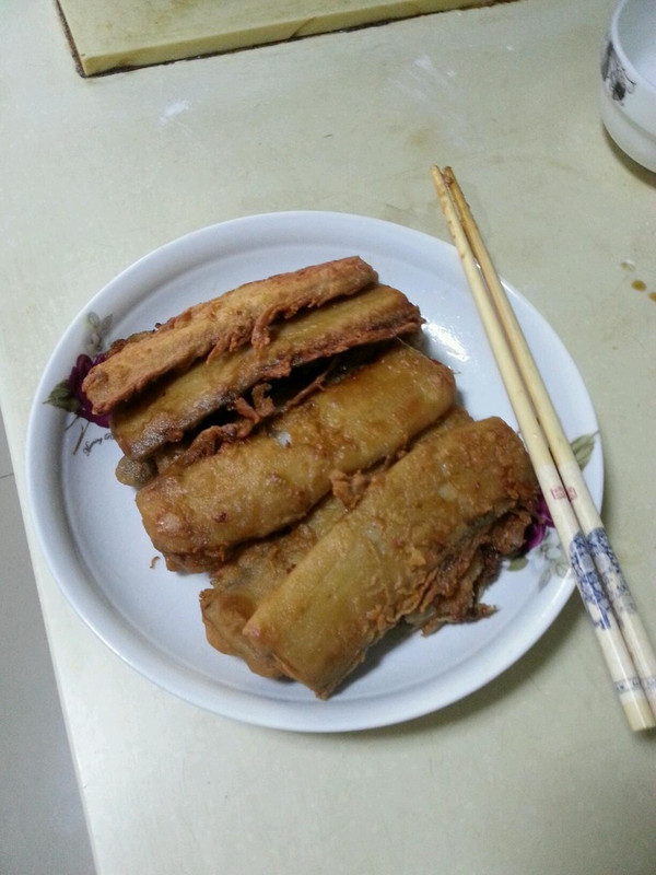 干炸带鱼