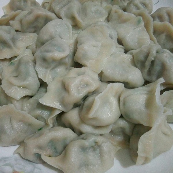 秋天的小桔子的韭菜猪肉馅饺子做法的学习成果