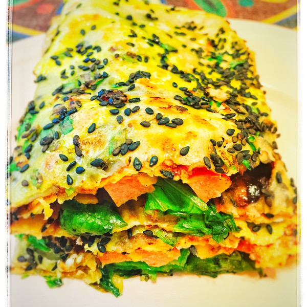 豆粉684001的杂粮煎饼果子做法的学习成果照