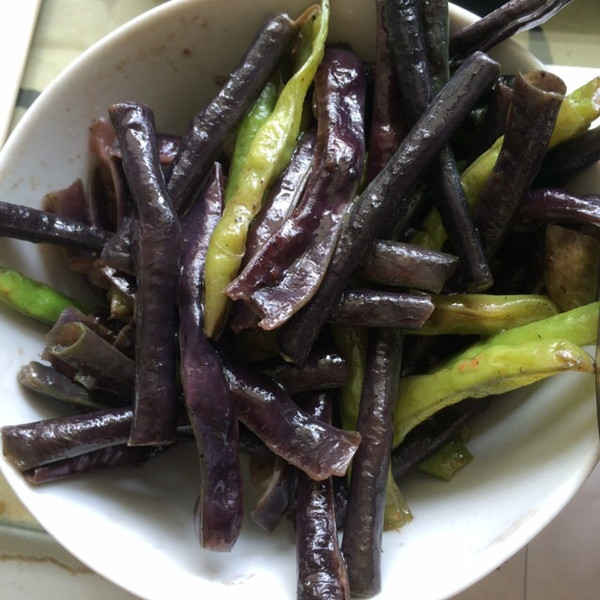 梅豆角(眉豆角,气豆角)炒肉的做法