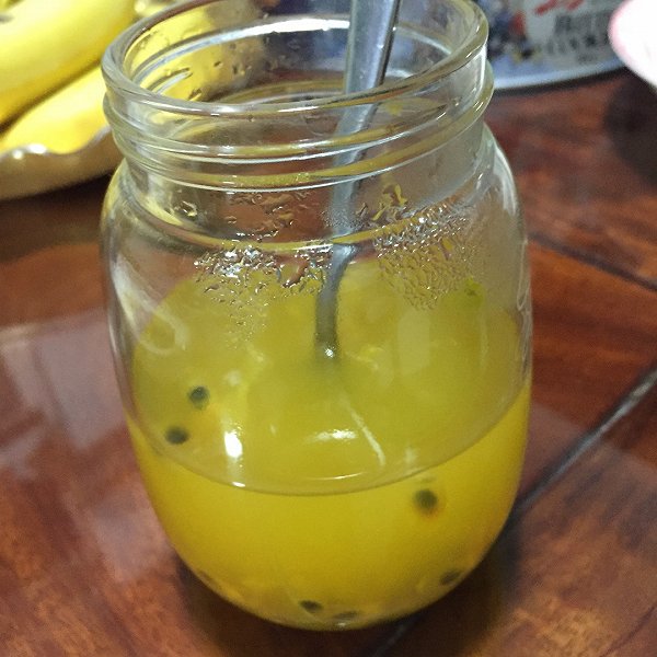 花粉ych的百香果汁做法的学习成果照_豆果美食