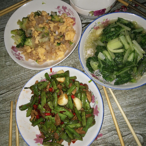 家庭简易版晚餐