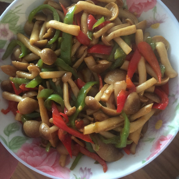 双椒蟹味菇