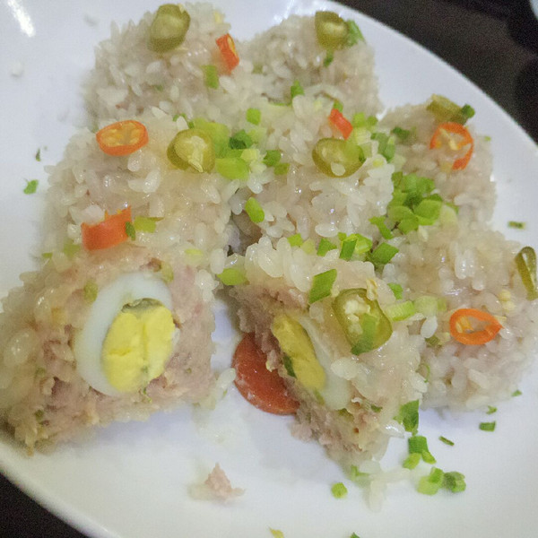 珍珠鹌鹑蛋肉丸子#给做法做道菜#的菜谱冰镇老爸图片