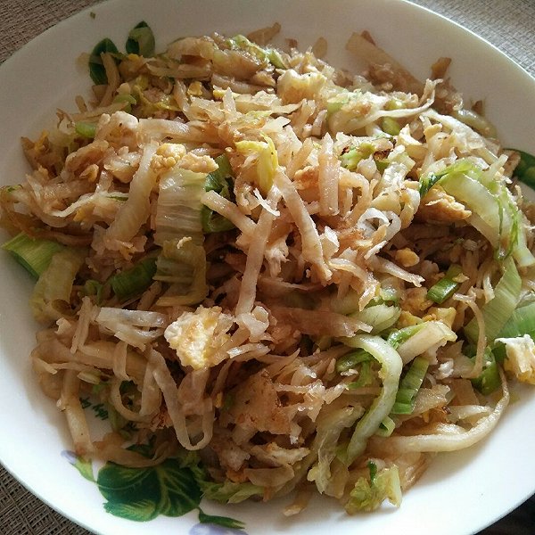 鸡蛋炒饼