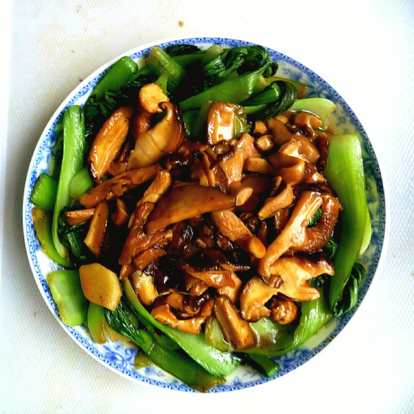 香菇油菜(家常菜版)