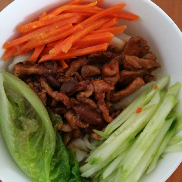 LNptiw的黄小厨炸酱面做法的学习成果照