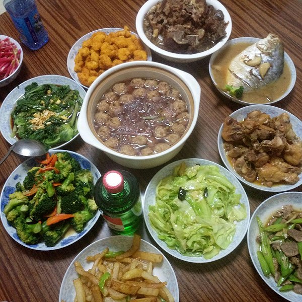 心若冰清0的元旦晚餐做法的学习成果照_豆果美食