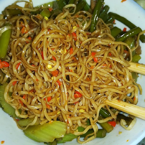 我的美食家面条的河南卤面(蒸天下,焖面)v面条版一高血糖的周孕妇食谱图片