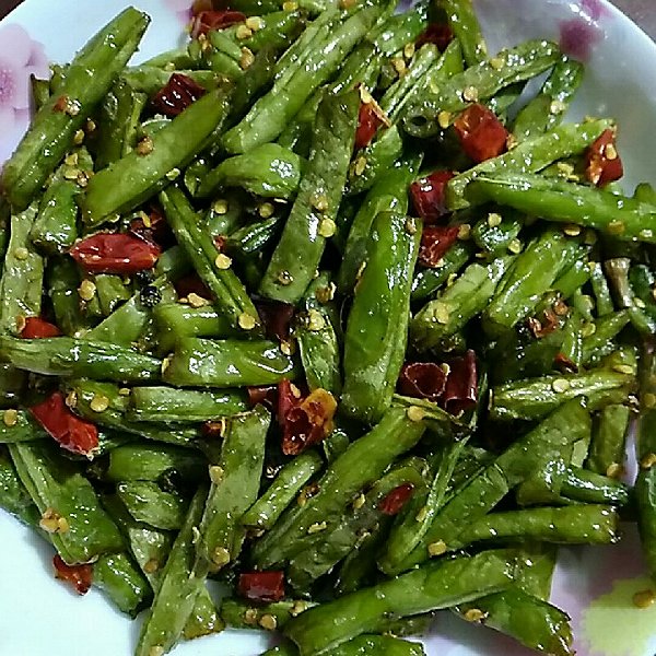 家常干煸豆角的做法