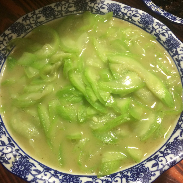 罗罗740的小炒丝瓜做法的学习成果照