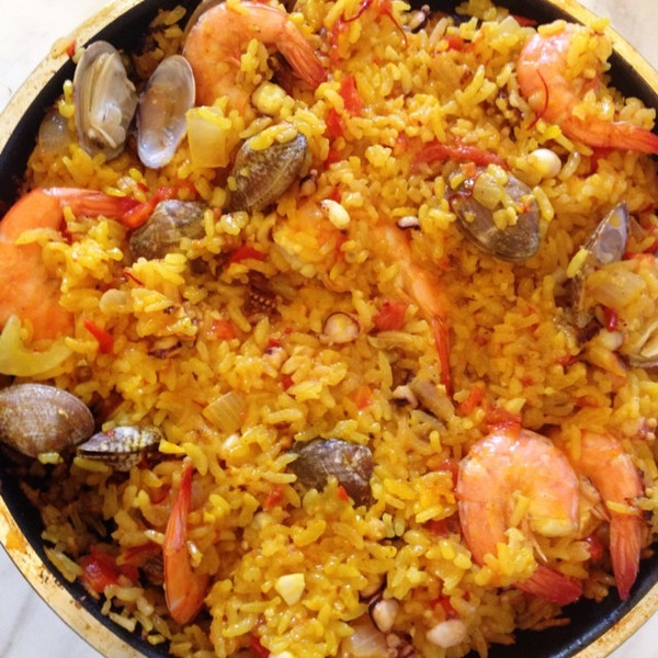 西班牙海鲜饭paella