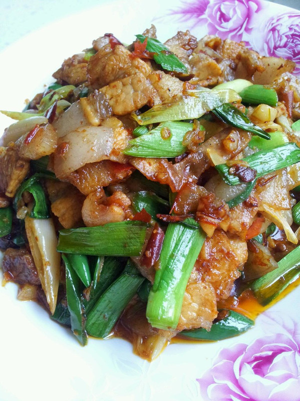 蒜苗回锅肉