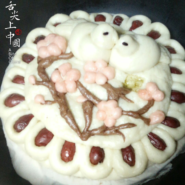 新年好彩头|花样面食枣花糕——喜鹊登梅#盛年锦食·忆年味