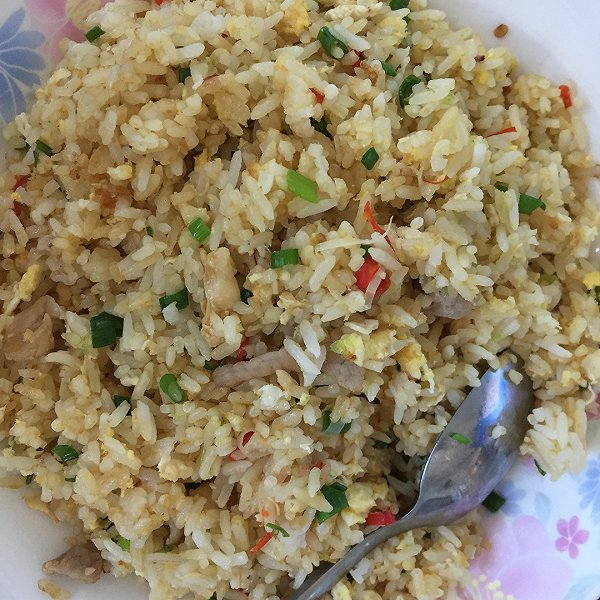 第四人称001的家常蛋炒饭做法的学习成果照_