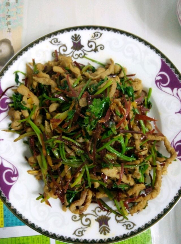 我最爱的菜之—东北香辣肉丝