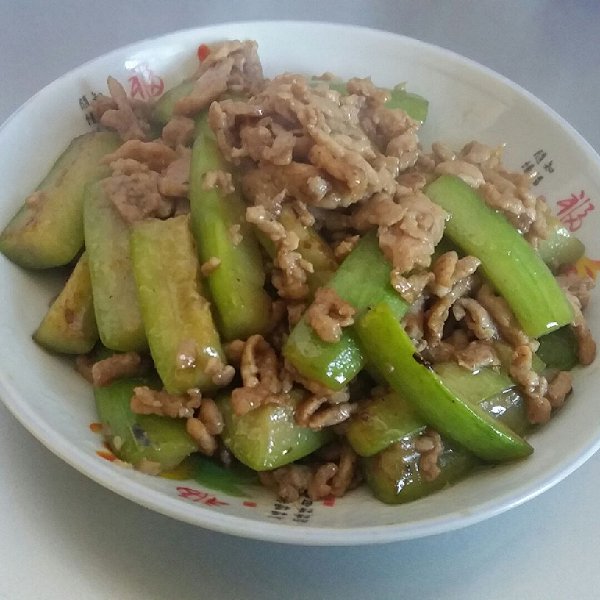 丝瓜炒肉
