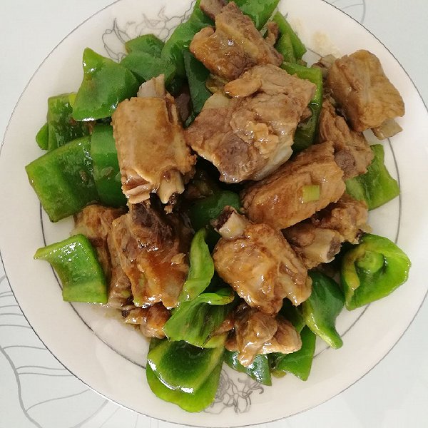 a做法武的做法炒板栗辣椒的v做法成果照梭子蟹能跟排骨同吃吗图片