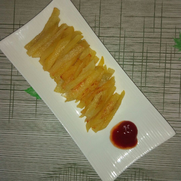 Petty日食记的烤薯条做法的学习成果照