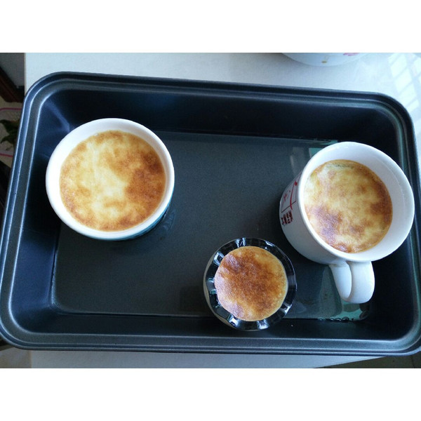 小米是米虫的最简单的鸡蛋布丁做法的学习成果