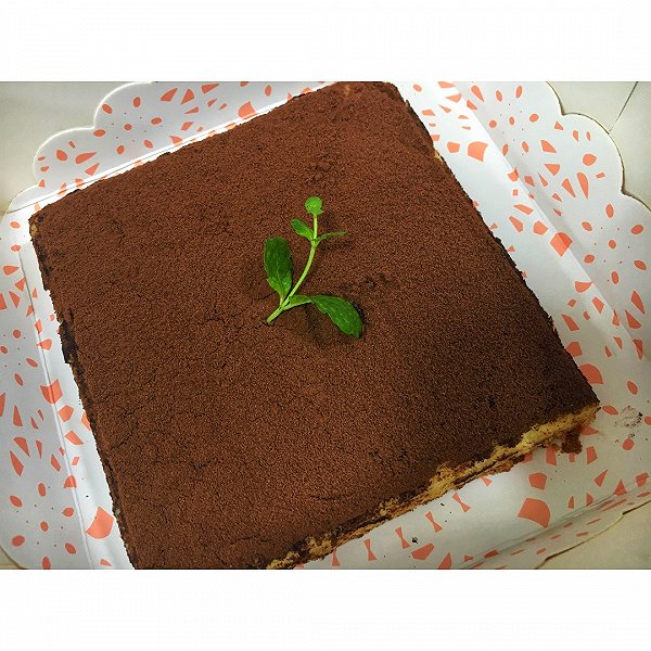 丸子老师的可可半熟芝士做法的学习成果照_豆