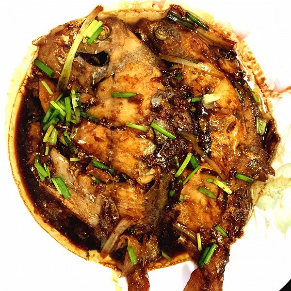 红烧菜谱省时早餐鲳鱼图片