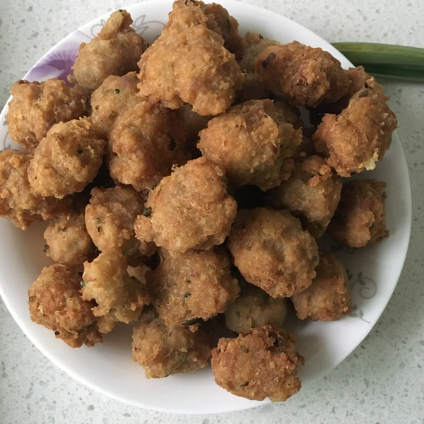 _言_说_:的炸肉丸子做法丸子(肉圆)猪肉的学创意糕点部ios食谱大全图片