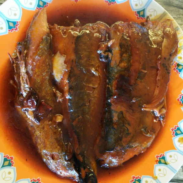 a~哈_小娘紫的茄汁鱼罐头做法的学习成果照_