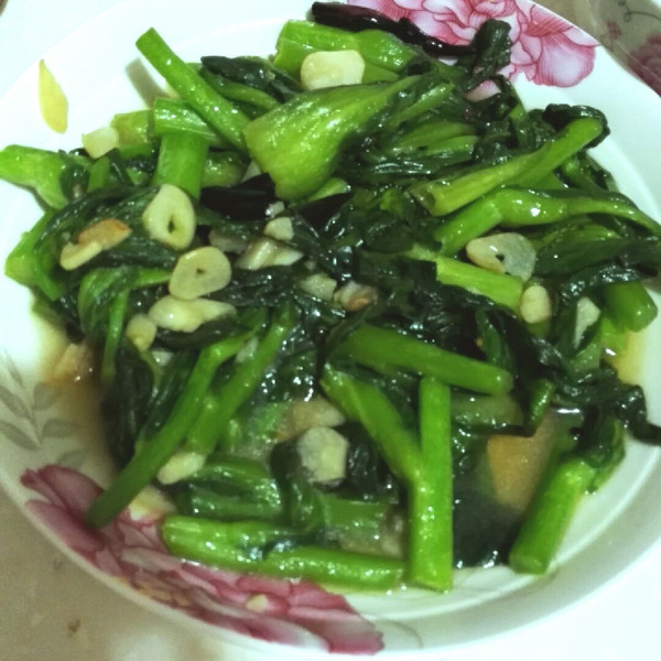 清炒油菜苔