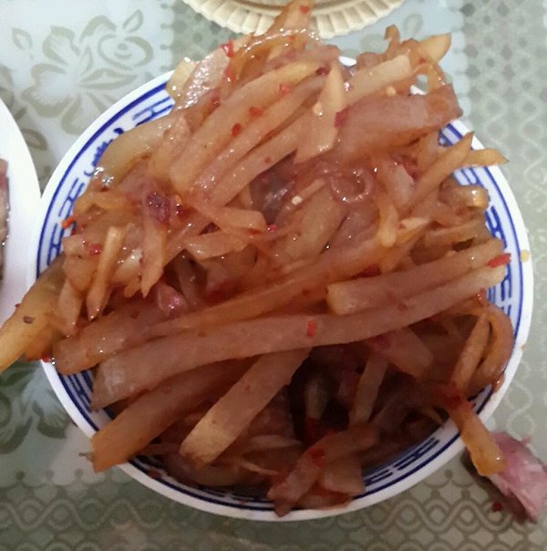 家常菜——香辣萝卜丝