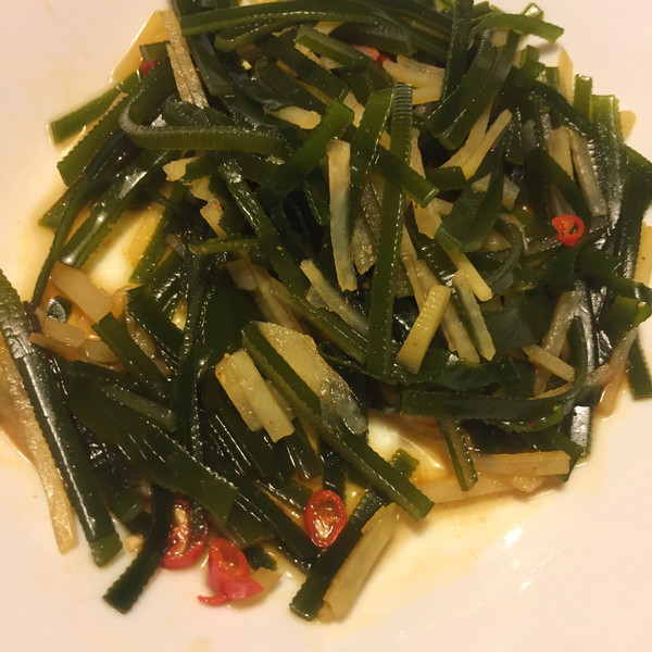 Seekey的土豆拌海带丝做法的学习成果照_豆果