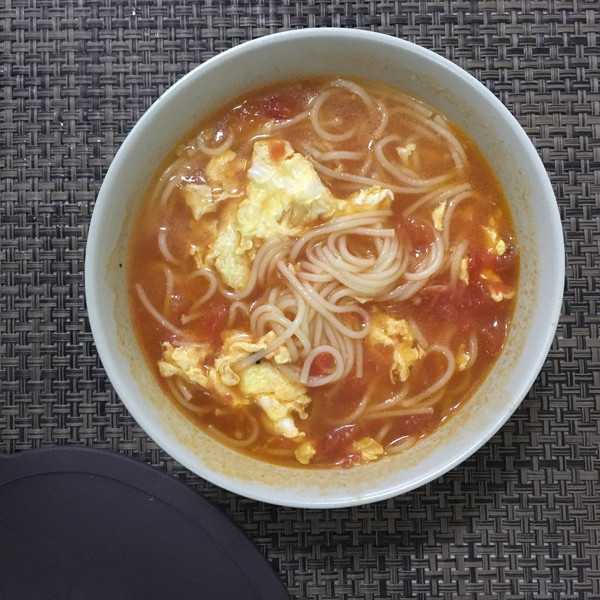 北妈快手菜的西红柿汤面做法的学习成果照