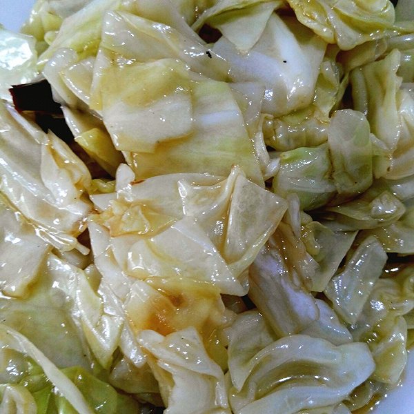 成都楠妈小食堂的糖醋莲白做法的学习成果照