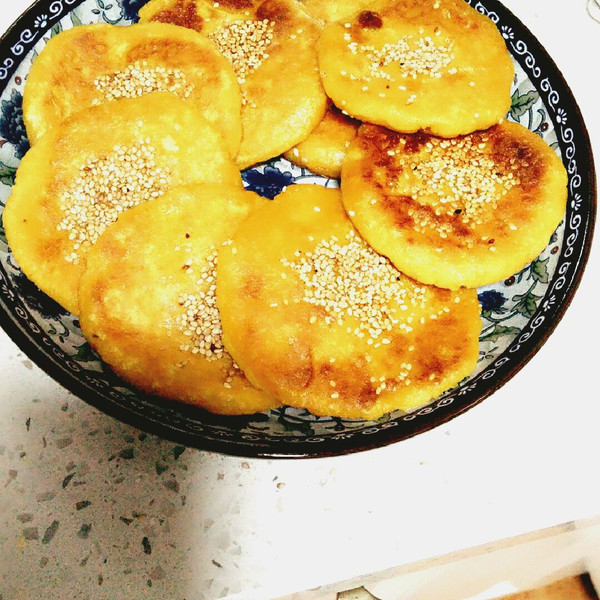 我心留。jfpe的糯米红薯饼做法的学习成果照