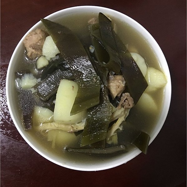 冰糖75的海带排骨洋芋汤做法的学习成果照