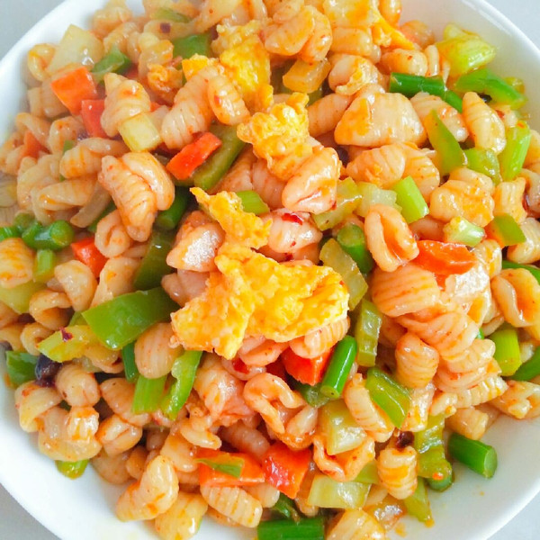 炒麻食的做法