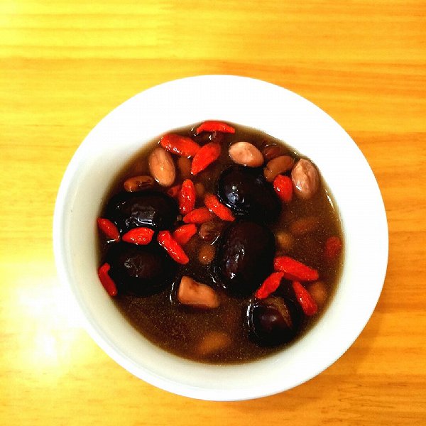 美食新煮张的红豆红枣花生枸杞汤做法的学习成
