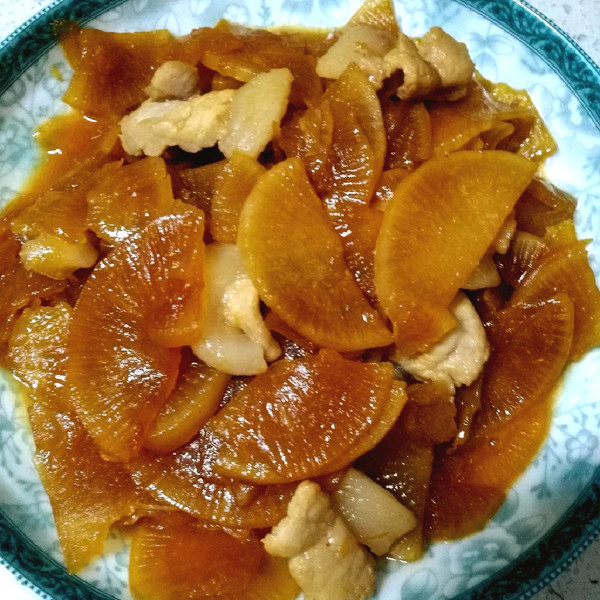 萝卜肉片