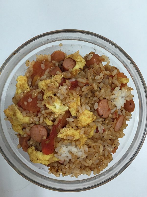 番茄蛋炒饭