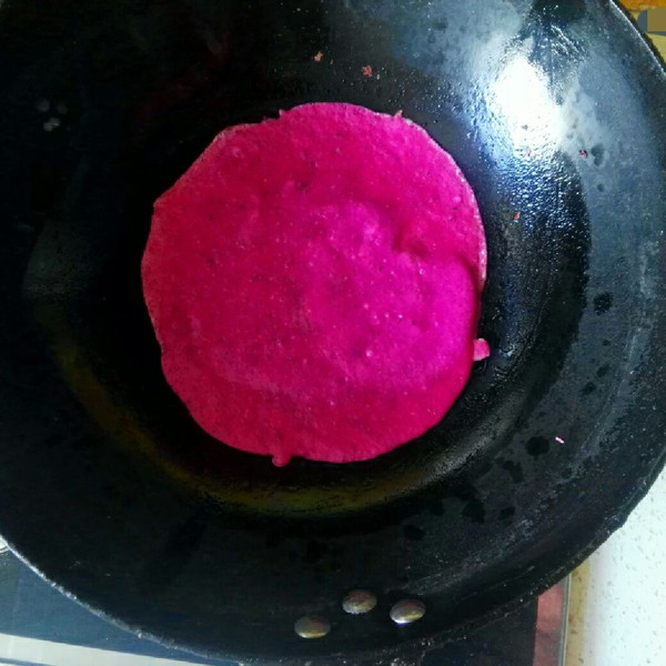 快给姐跪下的火龙果饼做法的学习成果照