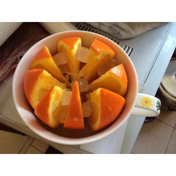 瑶妈v小厨房的蒸橙子治疗咳嗽~做法的学习成果