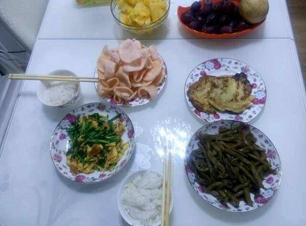 晚饭
